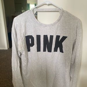 PINK long sleeve with open back